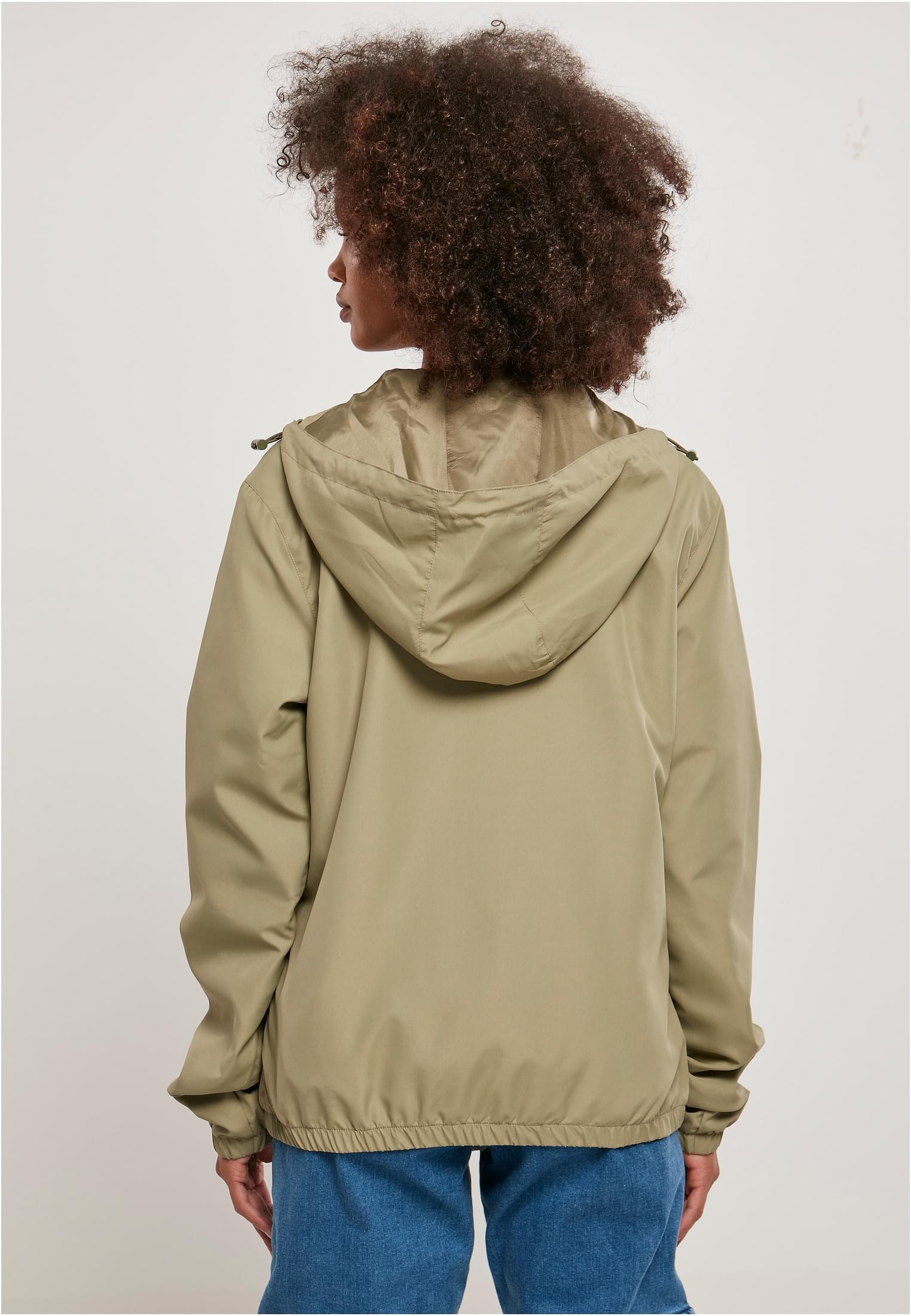 CLASSICS Ladies URBAN Recycled shoppen ohne »Damen Kapuze Outdoorjacke (1 St.), Over Pull Jacket«, Basic