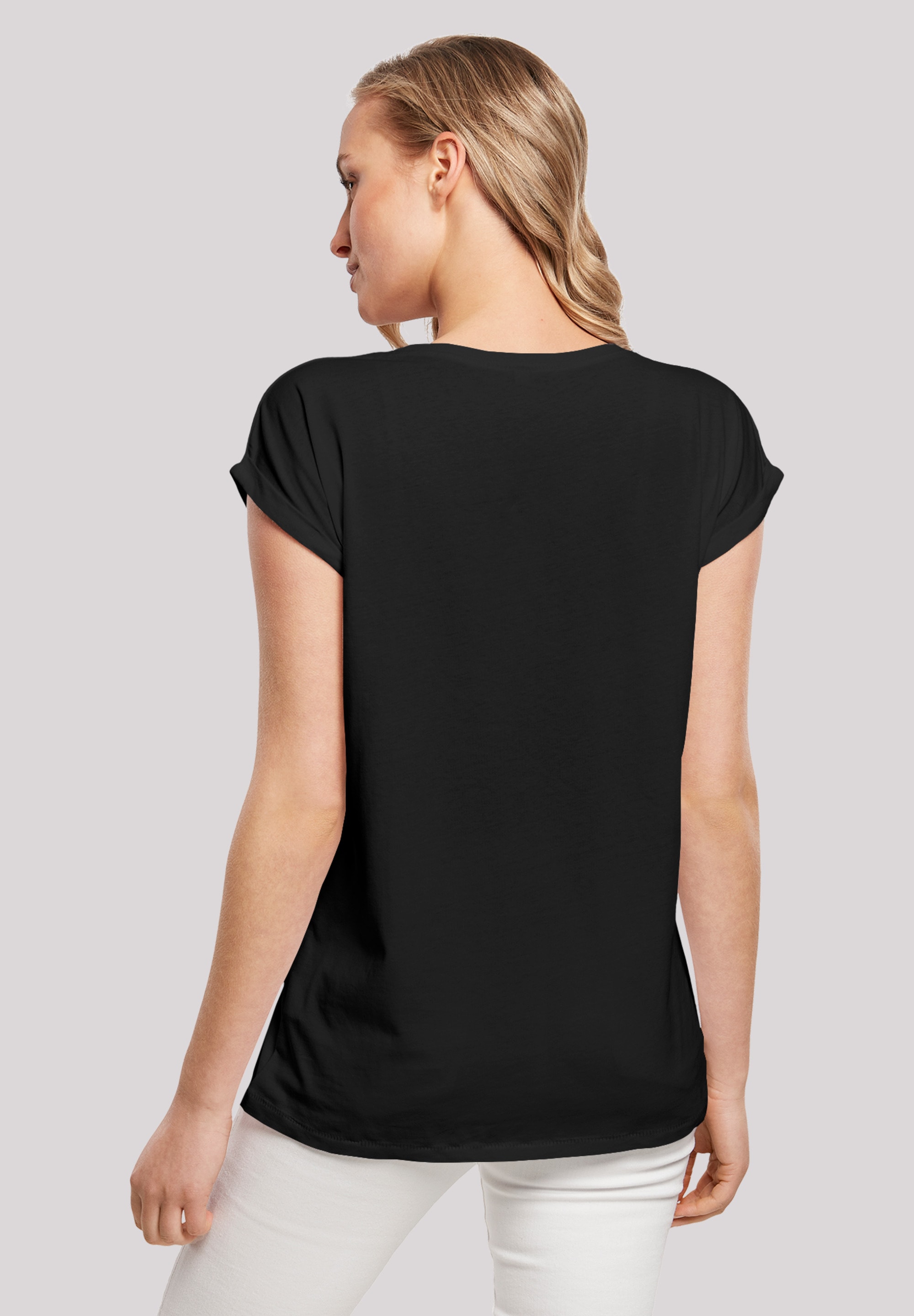 T-Shirt Feuerstein«, walking Ärmel,Bedruckt Merch,Regular-Fit,Kurze F4NT4STIC Damen,Premium »Pebbles online I\'m |