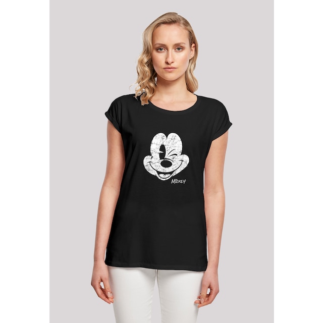 F4NT4STIC T-Shirt »Disney Micky Maus Gesicht«, Damen,Premium  Merch,Regular-Fit,Kurze Ärmel,Bedruckt shoppen