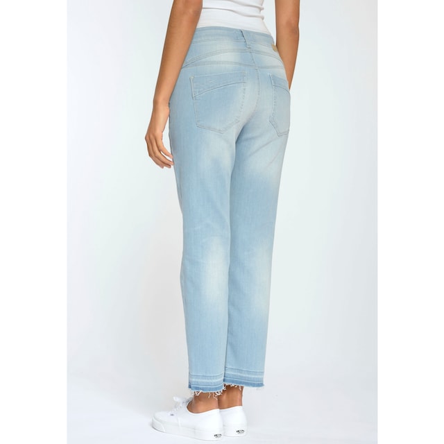GANG Straight-Jeans »94RUBINIA CROPPED«, perfekter Sitz durch Elasthan-A  kaufen