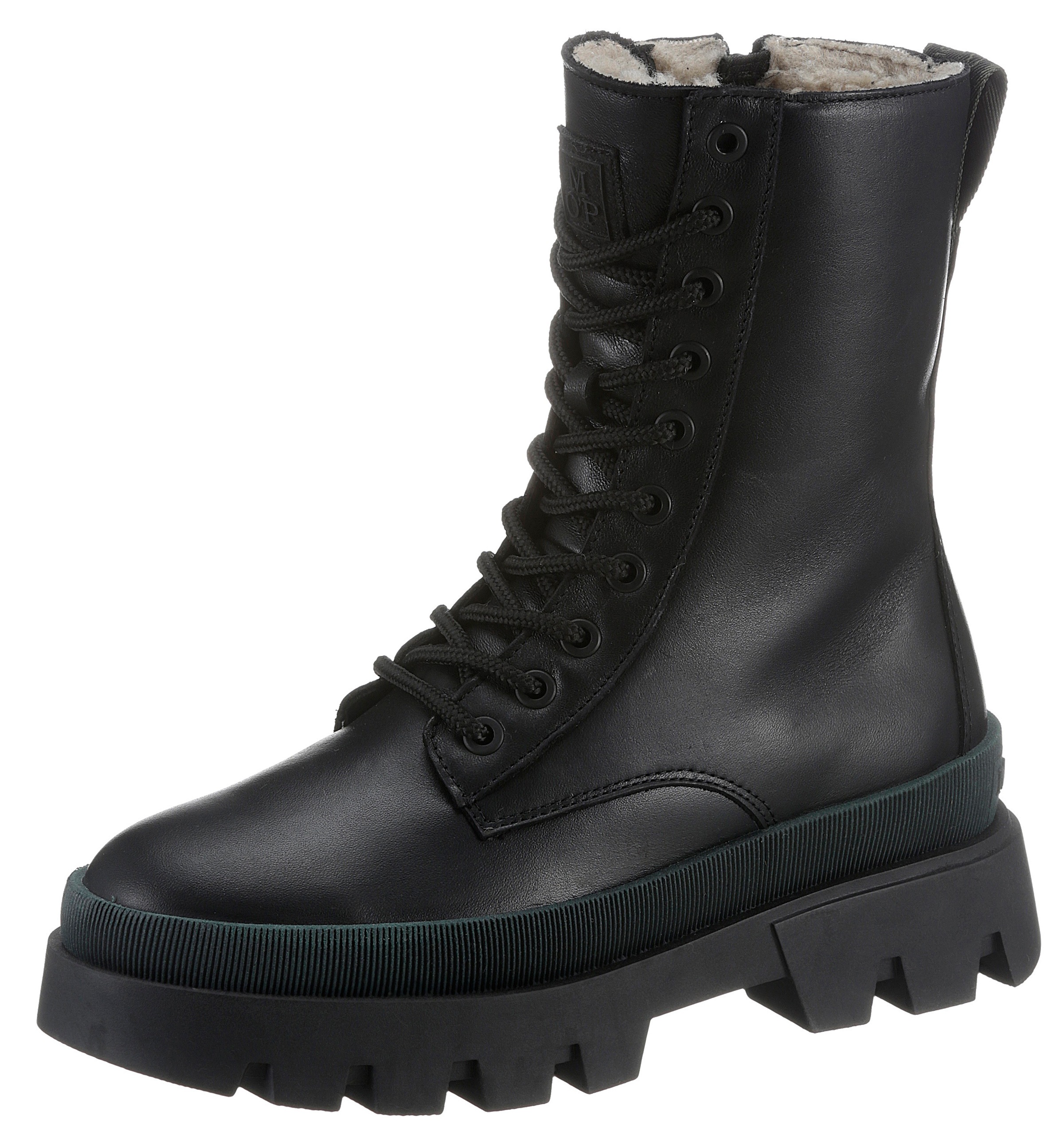 marc o'polo -  Schnürboots, mit derber Sohle