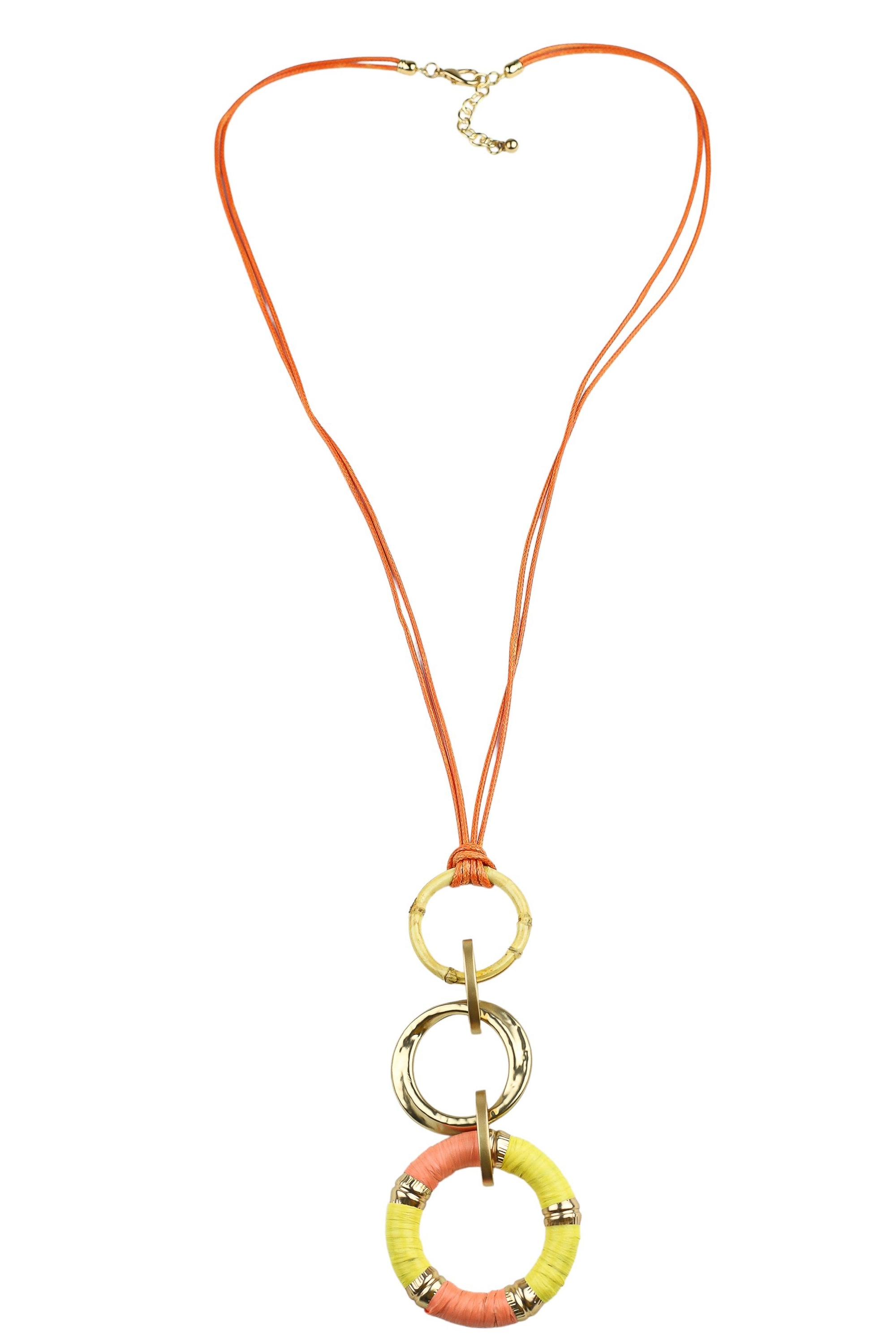 COLLEZIONE ALESSANDRO Lange Kette »Esmeralda«, mit drei verschiedenen Anhängern in... kaufen