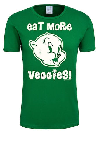 LOGOSHIRT T-Shirt »Looney Tunes - Eat More Veggies«, mit lizenzierten Originaldesign kaufen