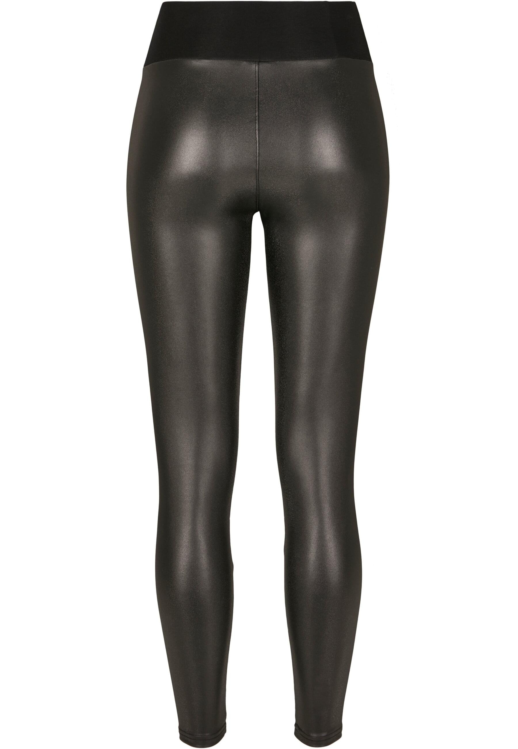 URBAN CLASSICS Leggings »Damen Ladies Faux Leather High Waist Leggings 2- Pack«, (1 tlg.) online kaufen | I\'m walking