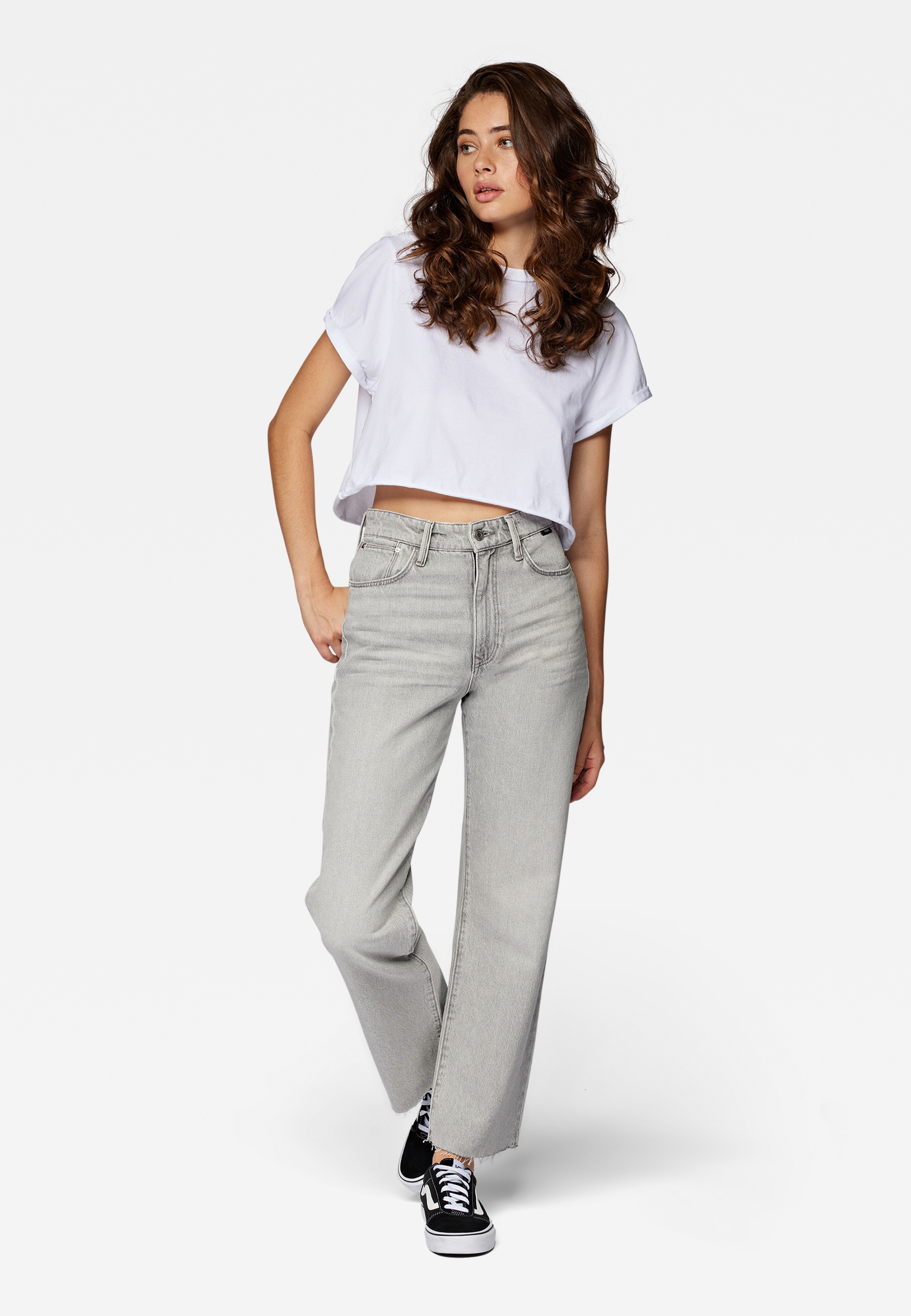 Straight-Jeans | walking Form gerde I\'m bestellen »BARCELONA«, Mavi