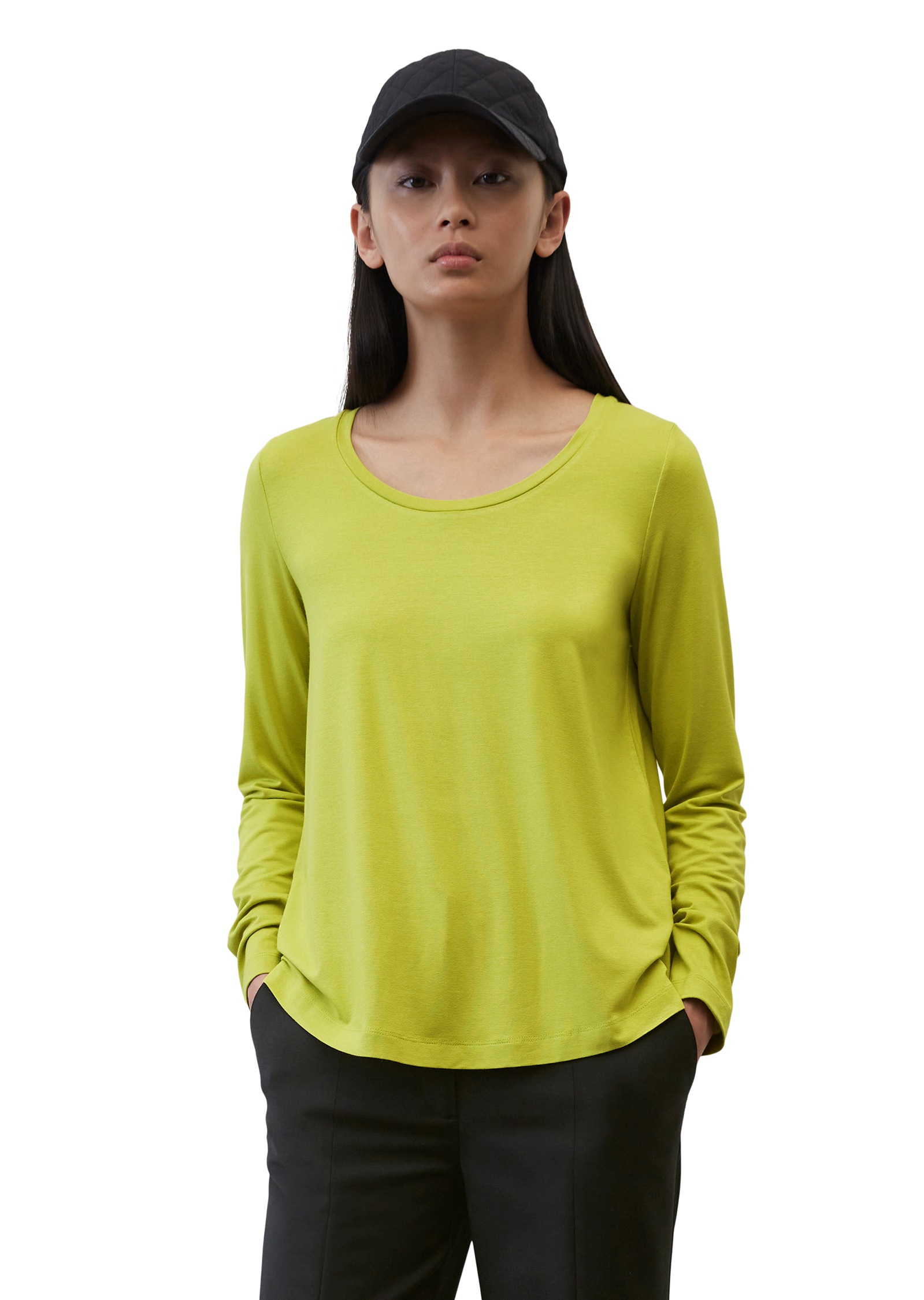 marc o'polo -  Langarmshirt "aus LENZING™ ECOVERO™"