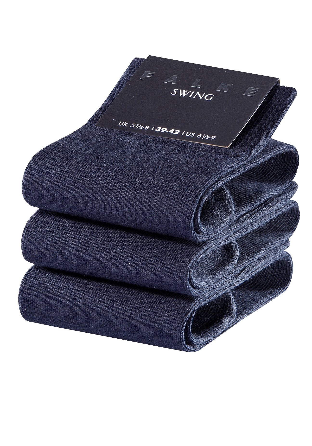 FALKE Freizeitsocken »Swing«, (3 Paar), aus softer Baumwollqualität kaufen