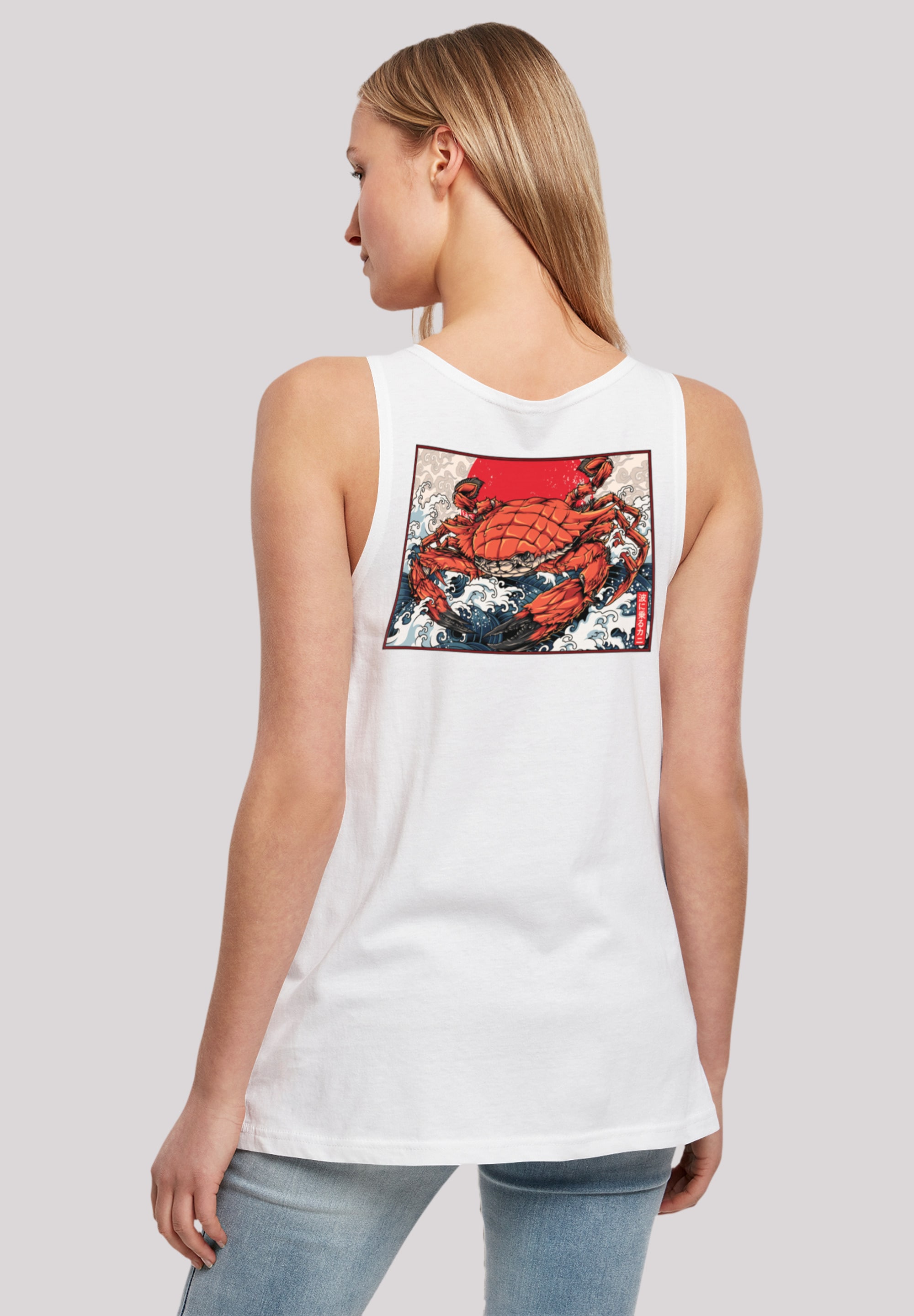 F4NT4STIC shoppen Crab Japan«, »Welle Print T-Shirt