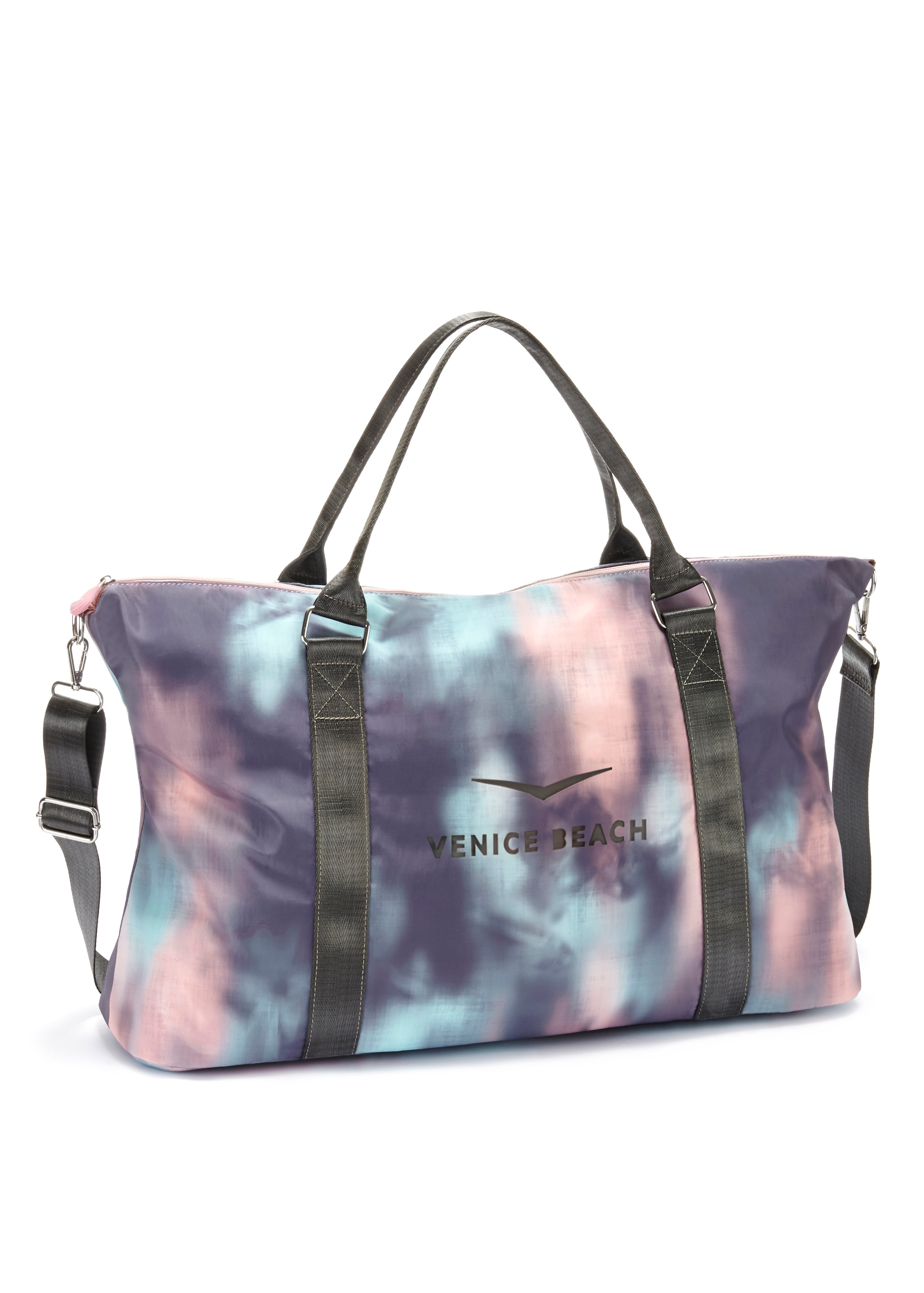 Venice Beach Sporttasche, große Umhängetasche mit Batikdruck günstig online kaufen