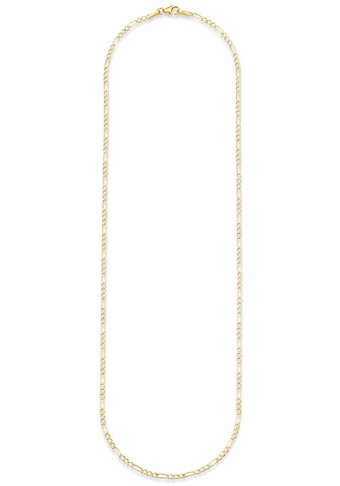 Bruno Banani Kette ohne Anhänger »Schmuck Geschenk Gold 333 Halsschmuck  Halskette Figarokette schmal«, zu Kleid, Shirt, Jeans, Sneaker! Anlass  Geburtstag Weihnachten kaufen | I\'m walking