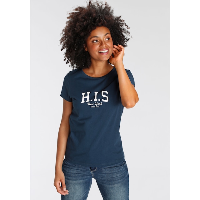 H.I.S T-Shirt, mit Logo-Print vorne kaufen | I\'m walking