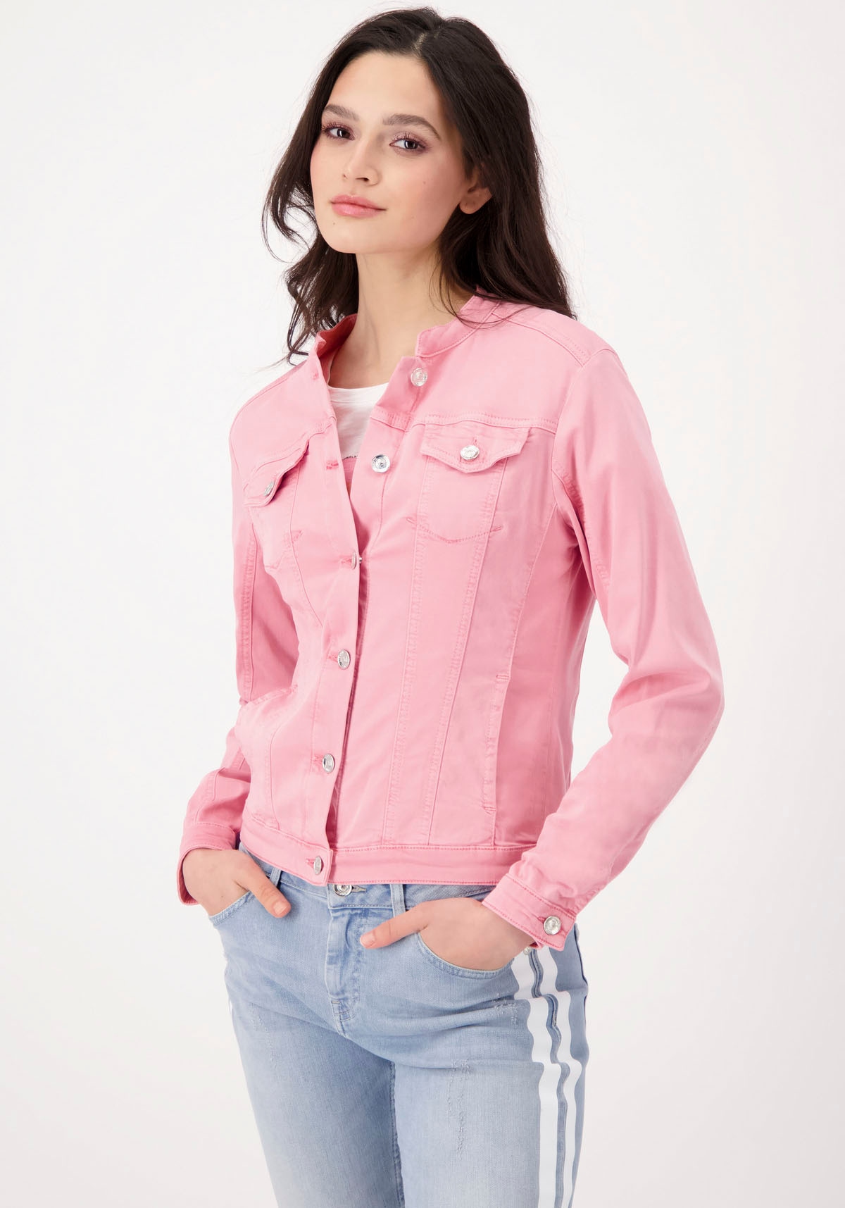 Jeansjacken Damen rosa online kaufen I\'m walking »