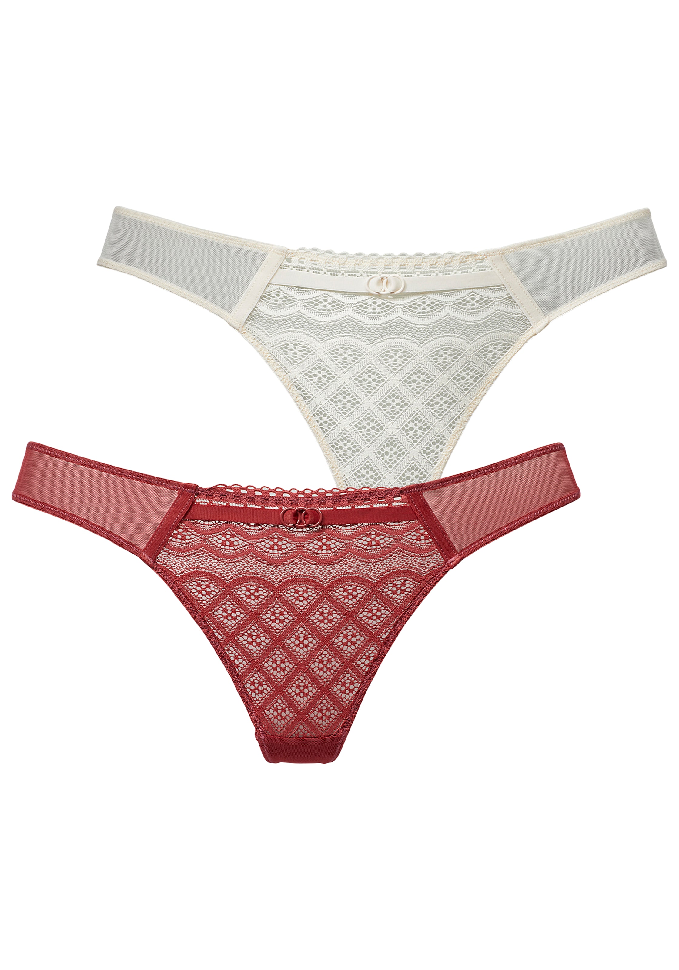 petite fleur String, (Packung, 2 Stück), aus modischer Spitze kaufen