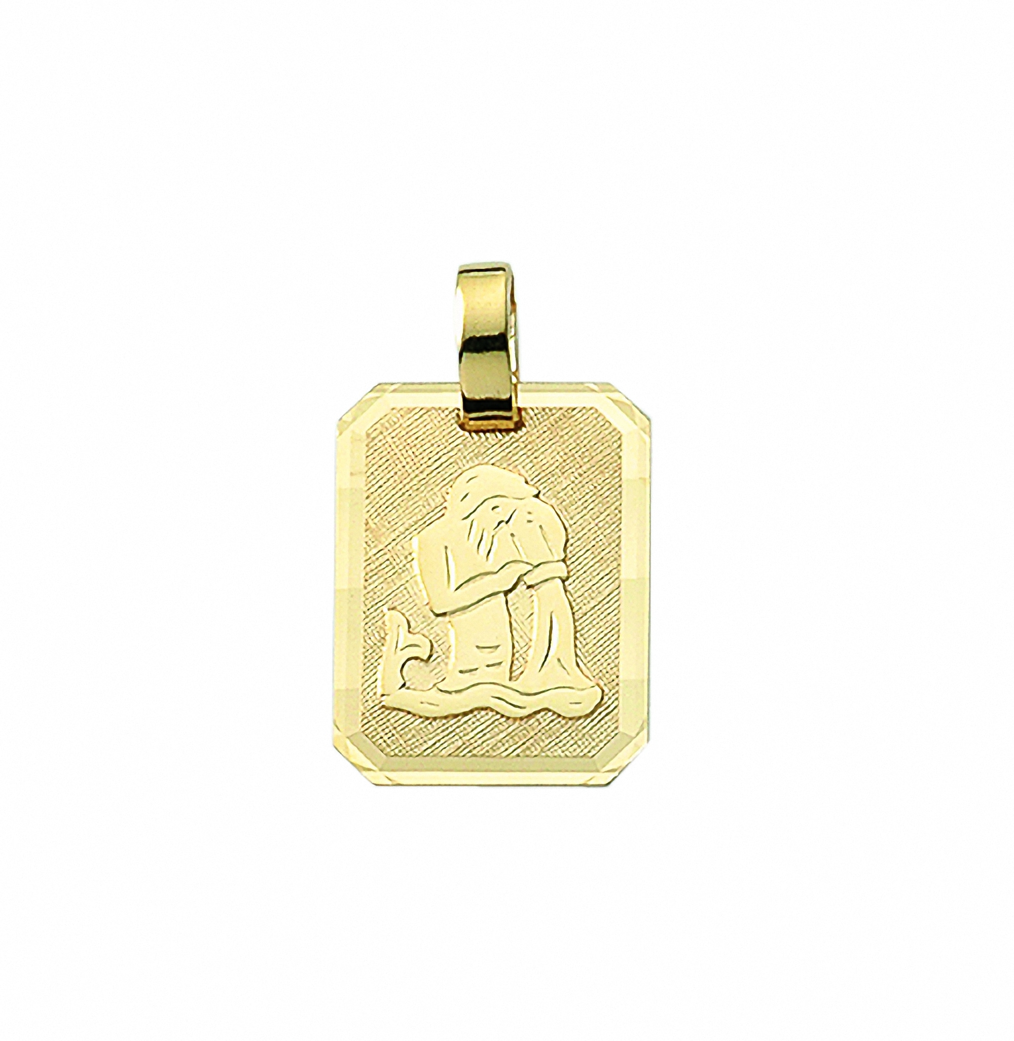 Halskette mit kaufen mit I\'m - »333 | walking Anhänger Wassermann«, Set Adelia´s Anhänger Gold Schmuckset online Kette Sternzeichen