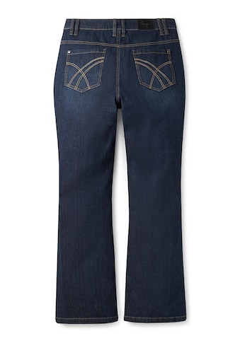 Sheego Bootcut-Jeans »Jeans«, mit Kontrastnähten kaufen