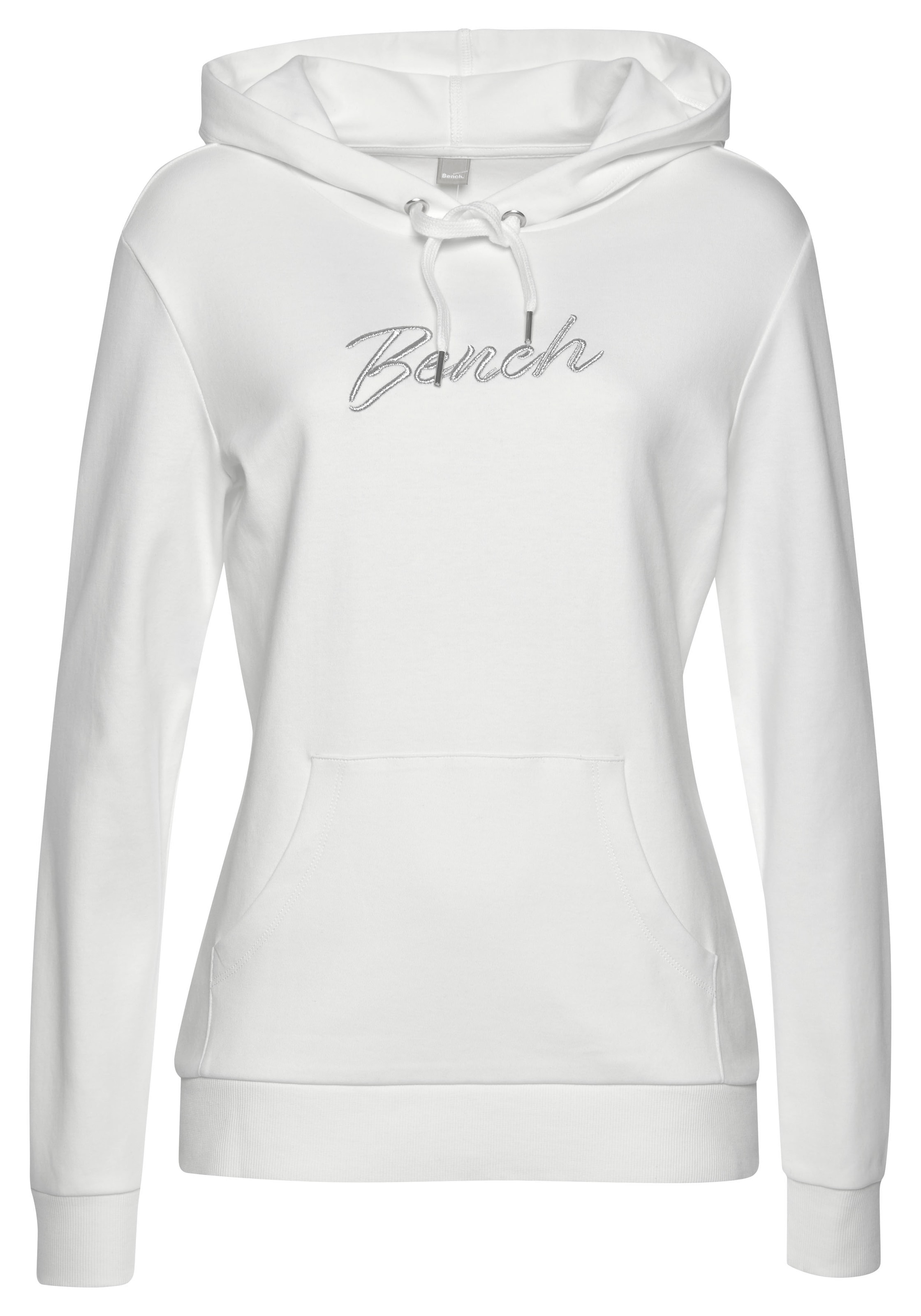 Bench. Loungewear Kapuzensweatshirt, mit glänzender Logostickerei,  Loungeanzug, Hoodie bestellen