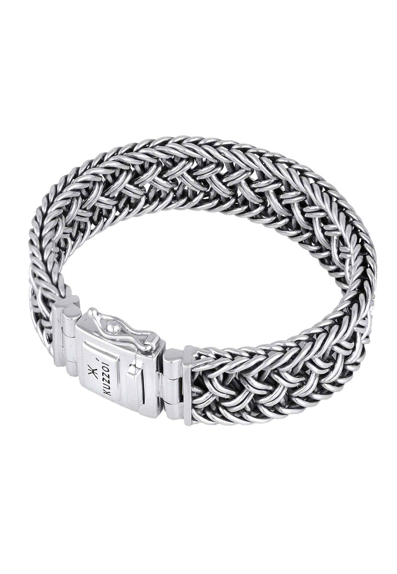 Kuzzoi Armband oxidiert« Silber I\'m walking | bestellen Maskulin Oberfläche »Herren