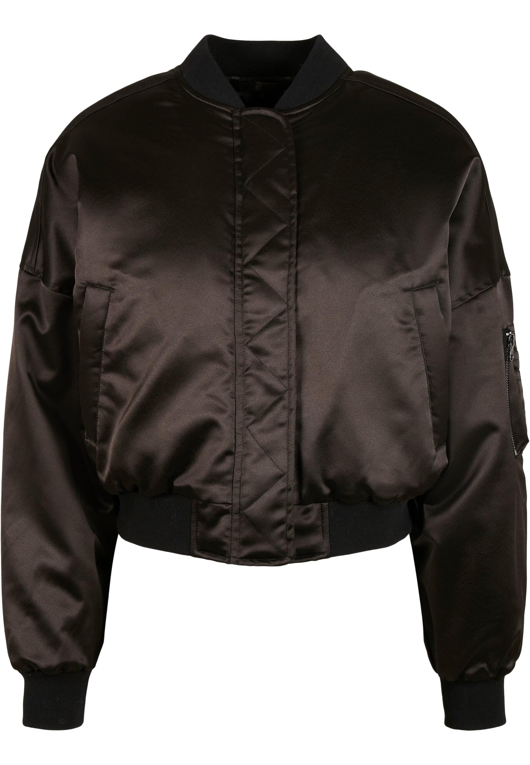 URBAN CLASSICS Bomberjacke »Damen Ladies Short Oversized Satin Bomber Jacket«,  (1 St.), ohne Kapuze online