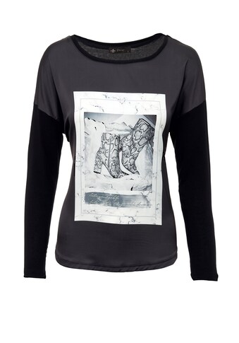 Decay Langarmshirt, mit trendigem Frontprint kaufen