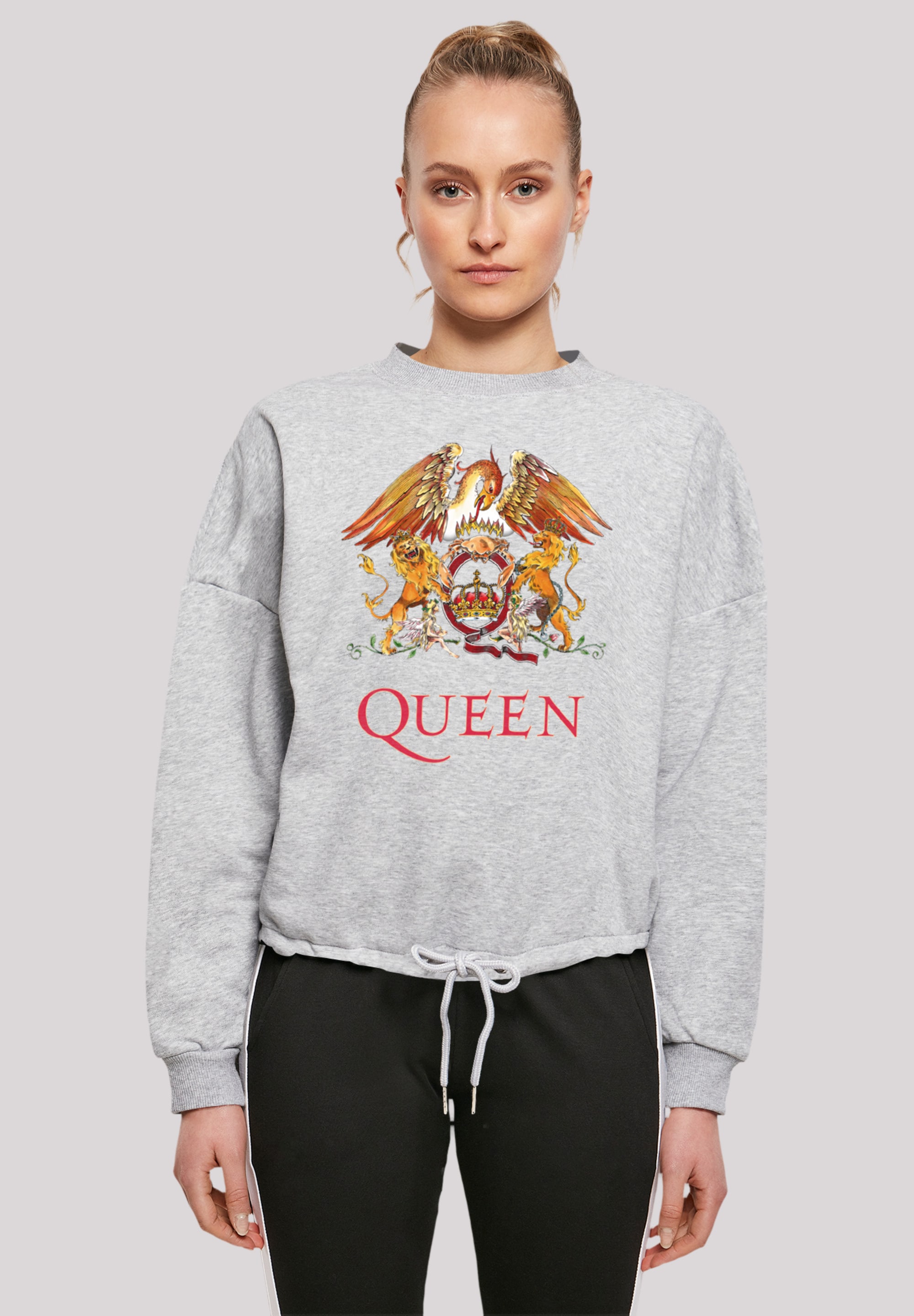 Print »Queen F4NT4STIC Crest«, Classic shoppen Sweatshirt
