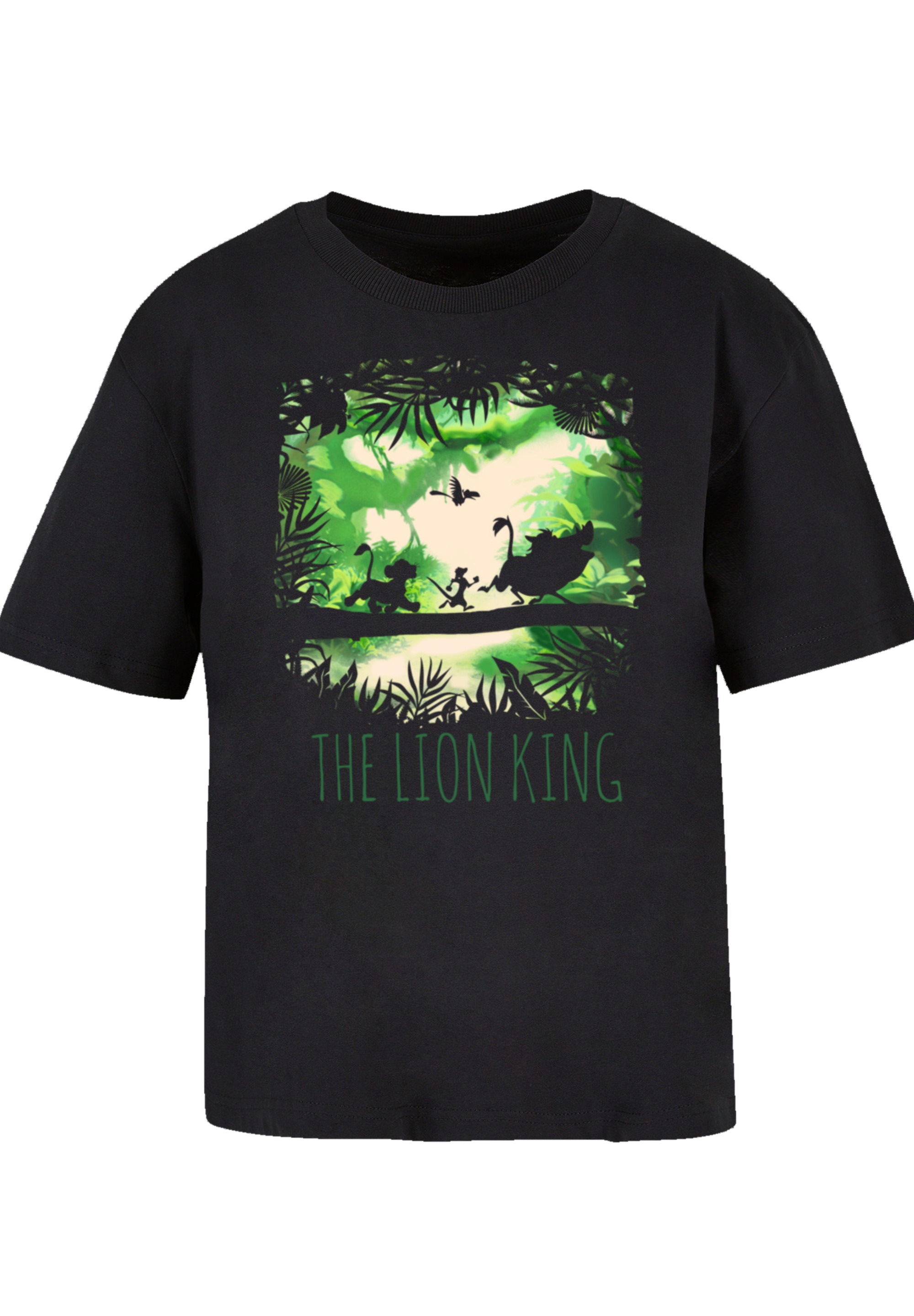 F4NT4STIC T-Shirt »Disney kaufen König online Qualität | Premium walking Walking Through Jungle«, Löwen The I\'m der