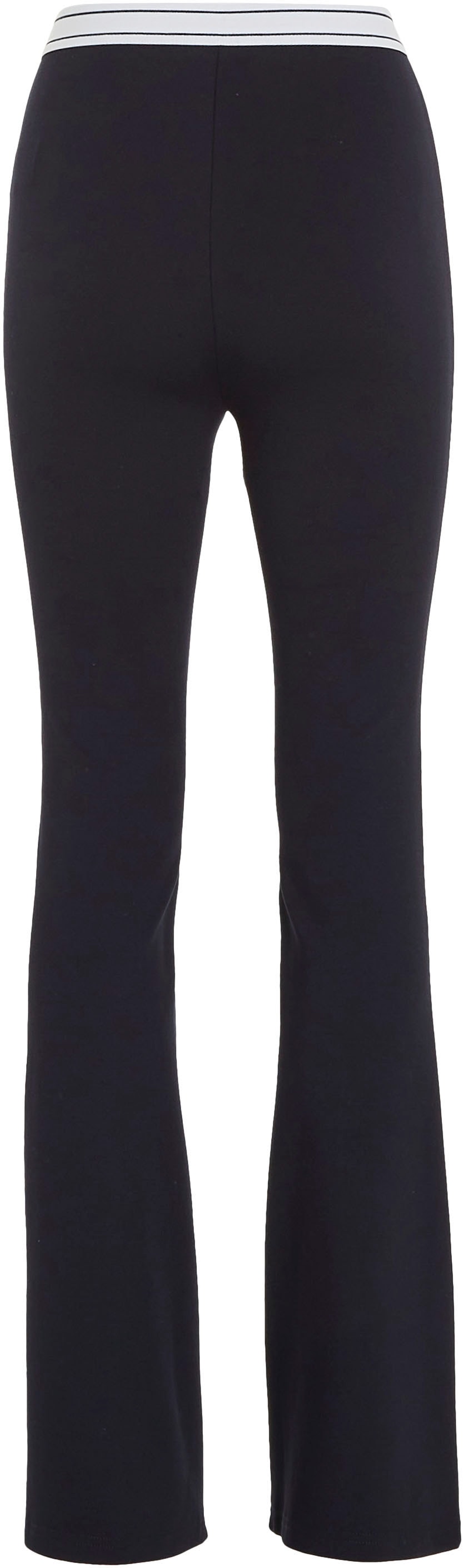 Tommy Jeans Leggings »TJW LOGO Tommy Schriftzug WB Jeans mit LEGGING«, FLARE am Bund online