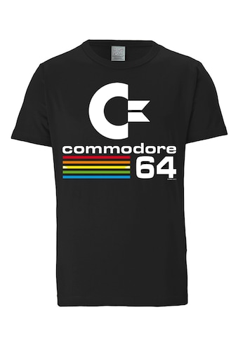 LOGOSHIRT T-Shirt »Commodore C64«, mit lizenziertem Originaldesign kaufen