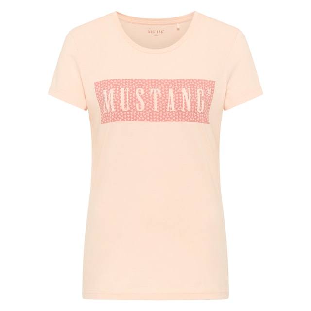 MUSTANG Kurzarmshirt »Mustang T-Shirt Print-Shirt« online | I'm walking
