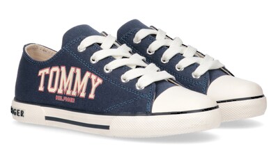 Tommy Hilfiger Sneaker »LOW CUT LACE-UP SNEAKER«, mit breitem Logo kaufen