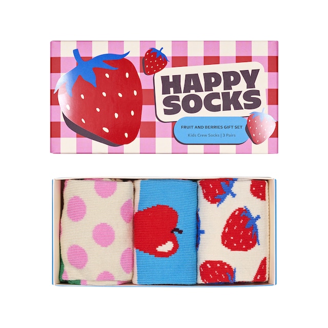 Happy Socks Socken, (3 Paar), Fruit & Berry Gift Set bestellen | I'm walking