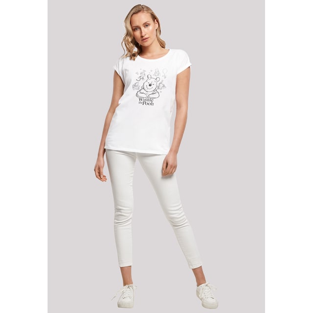 »Winnie Sketch«, Collage Puuh kaufen Der F4NT4STIC Print T-Shirt Bär