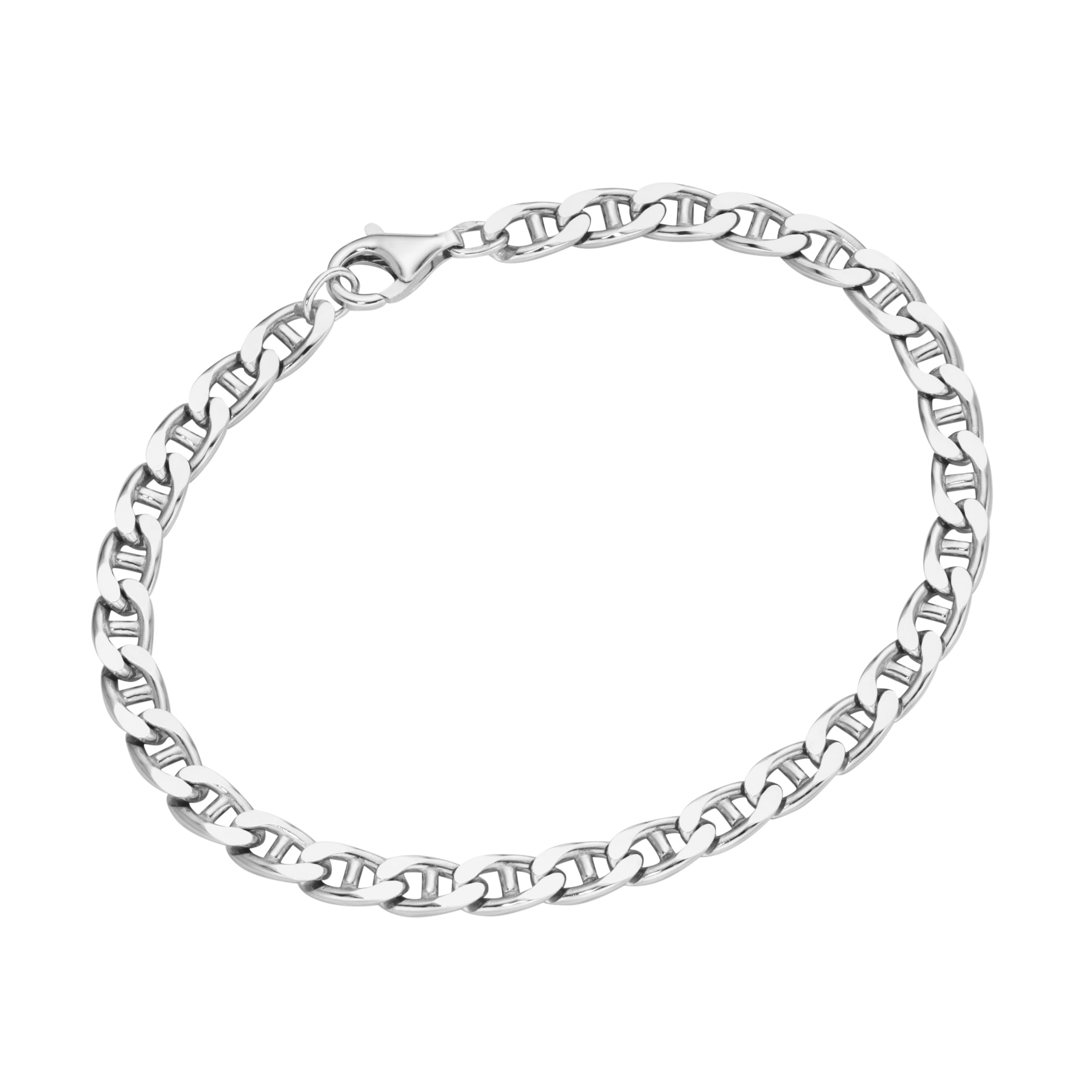 I\'m Panzerarmband Jewel Silber online massiv, diamantiert, Smart »Stegpanzerkette 925« walking | kaufen