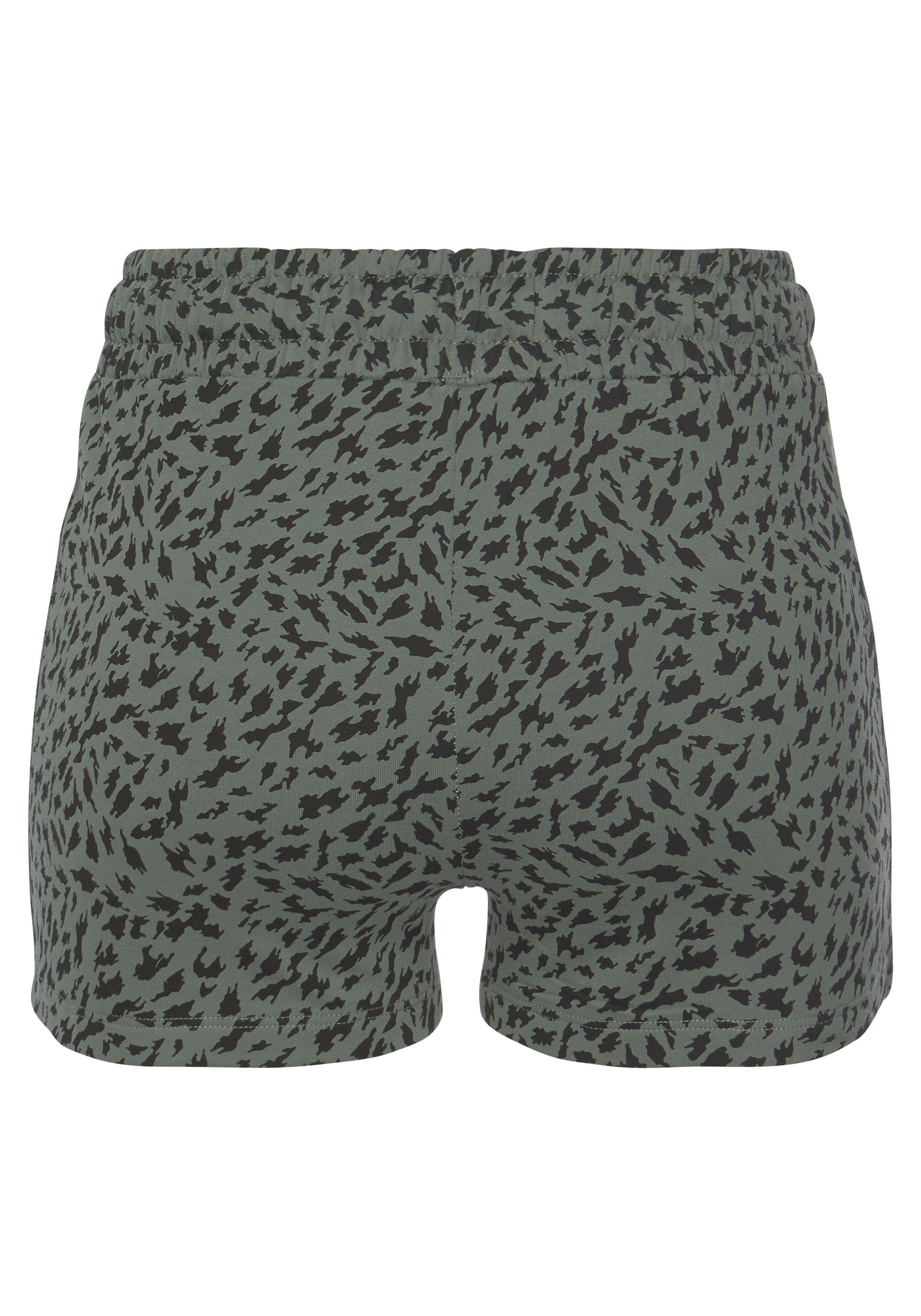 Buffalo Shorts mit schimmerndem Bindeband