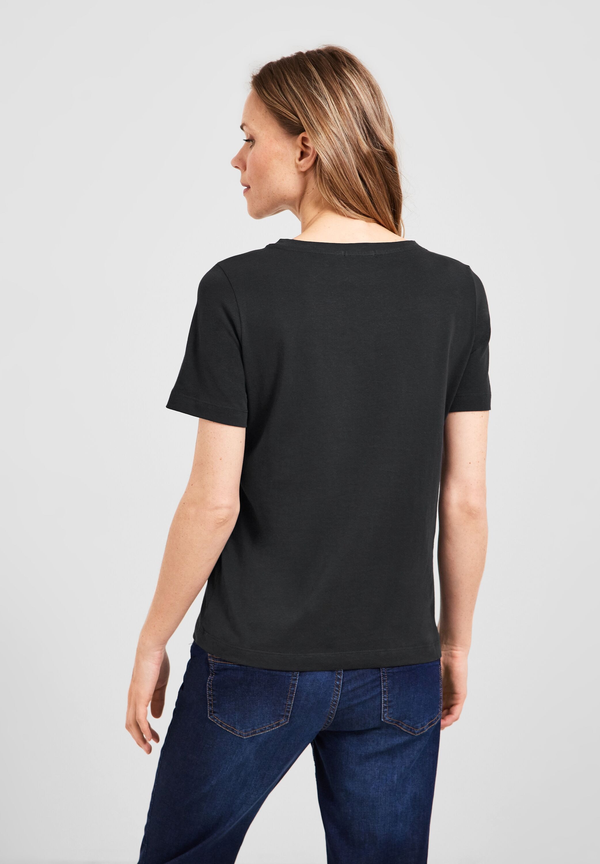 Cecil T-Shirt, shoppen mit U-Boot-Ausschnitt