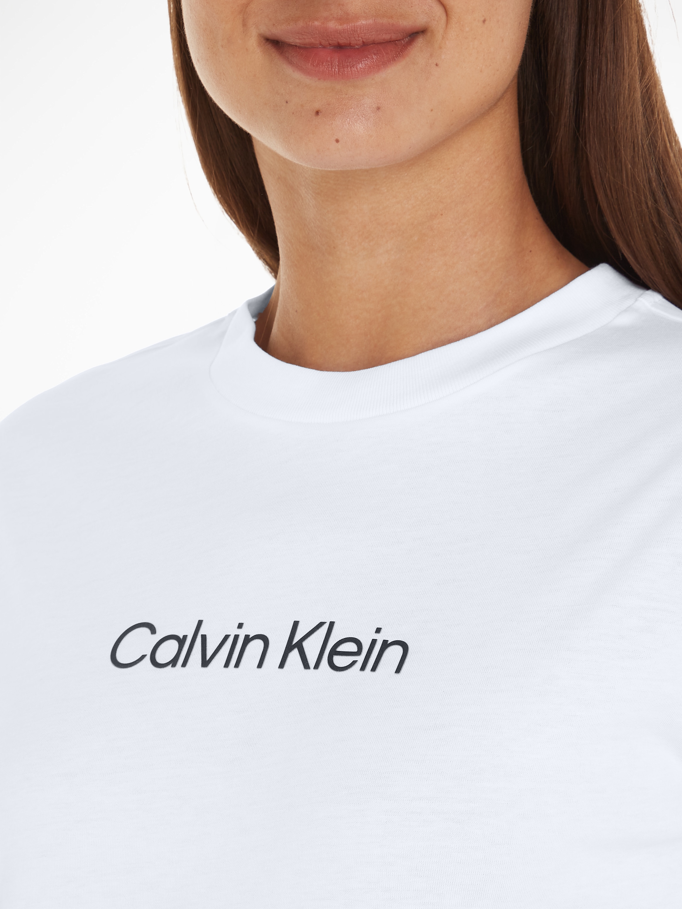 Calvin Klein Langarmshirt »HERO LOGO LONGSLEEVE walking I\'m | kaufen T-SHIRT« online