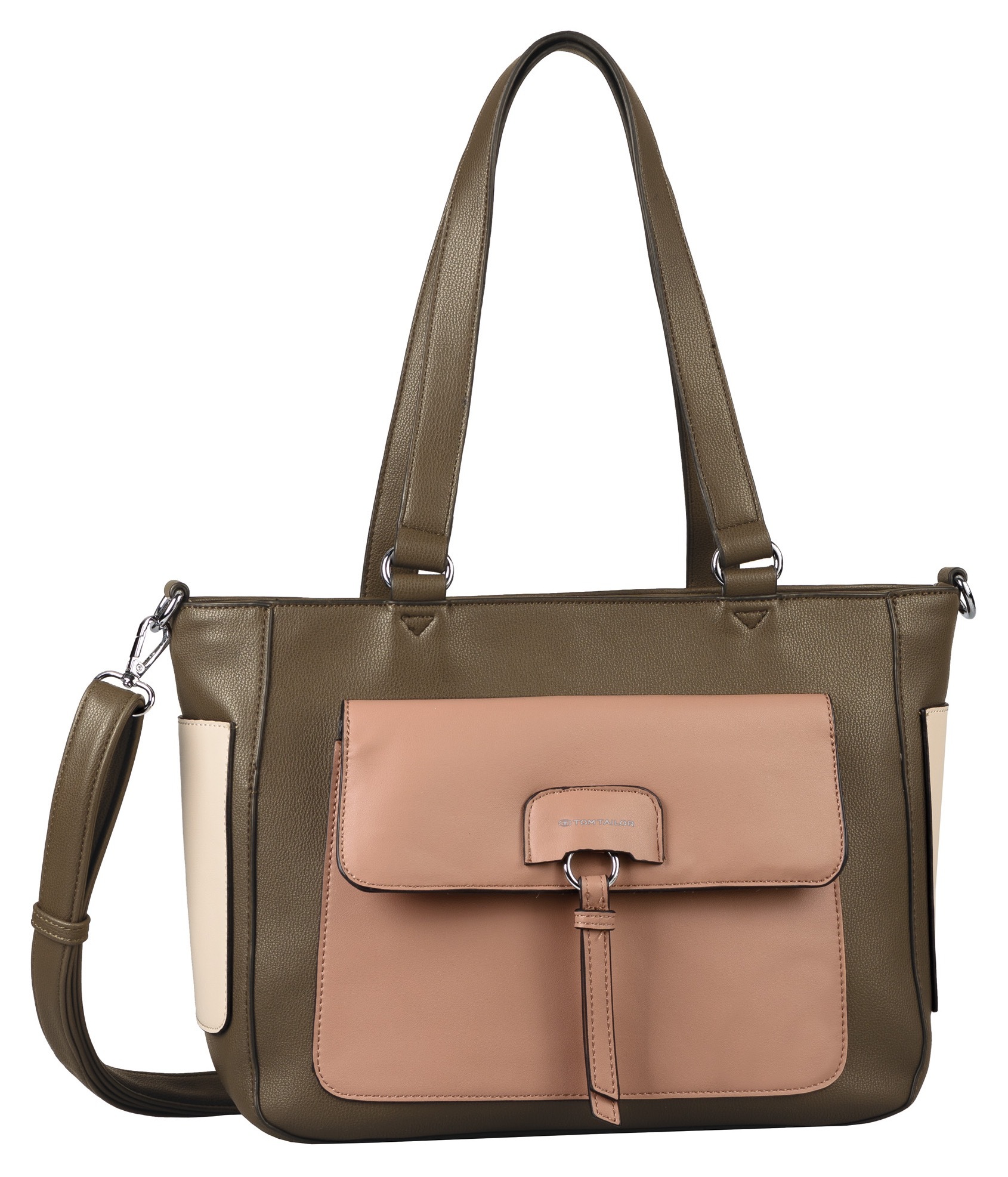 TOM TAILOR Henkeltasche »BONNIE Zip shopper M«, mit abnehmbaren Umhängeriemen kaufen