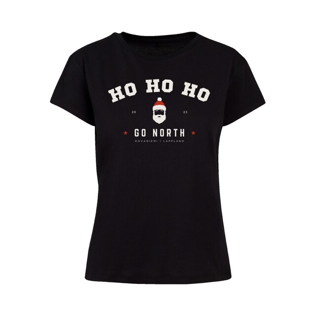 F4NT4STIC T-Shirt »Ho Ho Ho Santa Claus Weihnachten«, Weihnachten,  Geschenk, Logo online kaufen | I'm walking