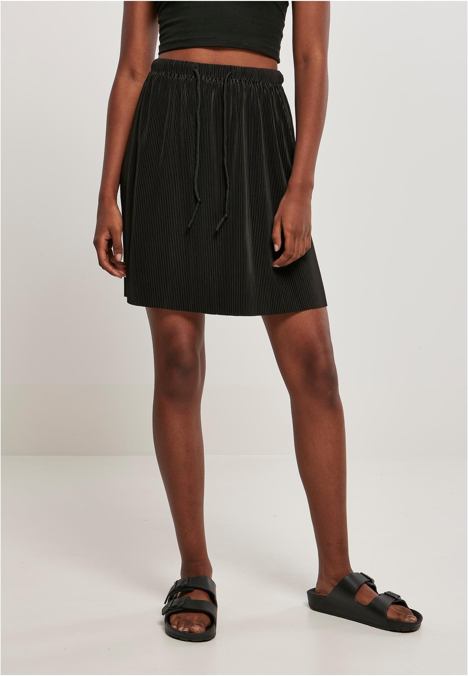 URBAN CLASSICS Jerseyrock »Damen Ladies Plisse Mini Skirt«, (1 tlg.) online  kaufen | I'm walking