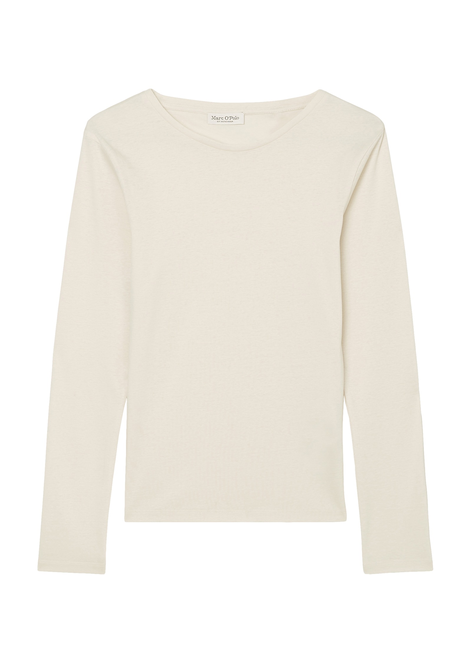 marc o'polo -  Langarmshirt "aus mercerisierter Bio-Baumwolle"