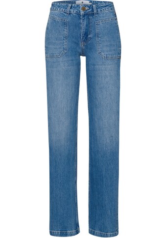 Freeman T. Porter Straight-Jeans, mit leicht versetzten Gesäßtaschen kaufen