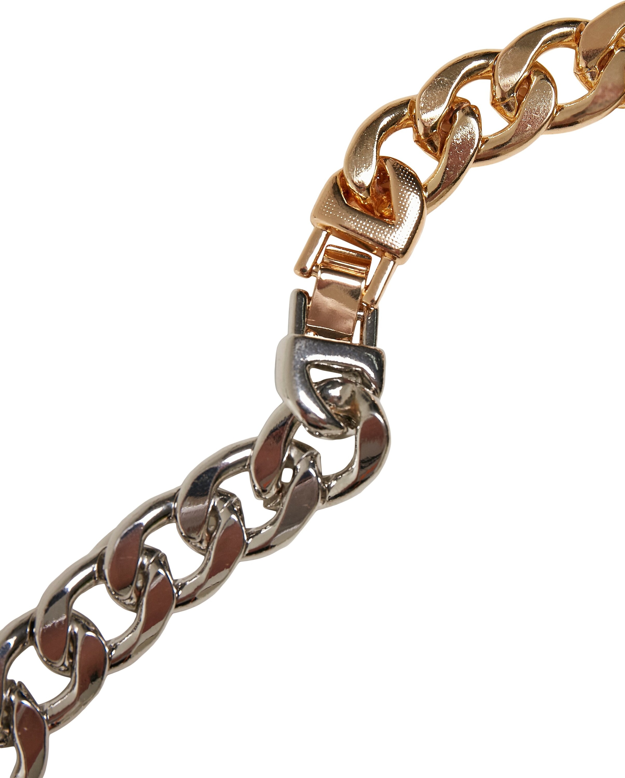 URBAN CLASSICS Edelstahlkette »Accessoires Heavy Two-Tone Necklace« kaufen  | I\'m walking