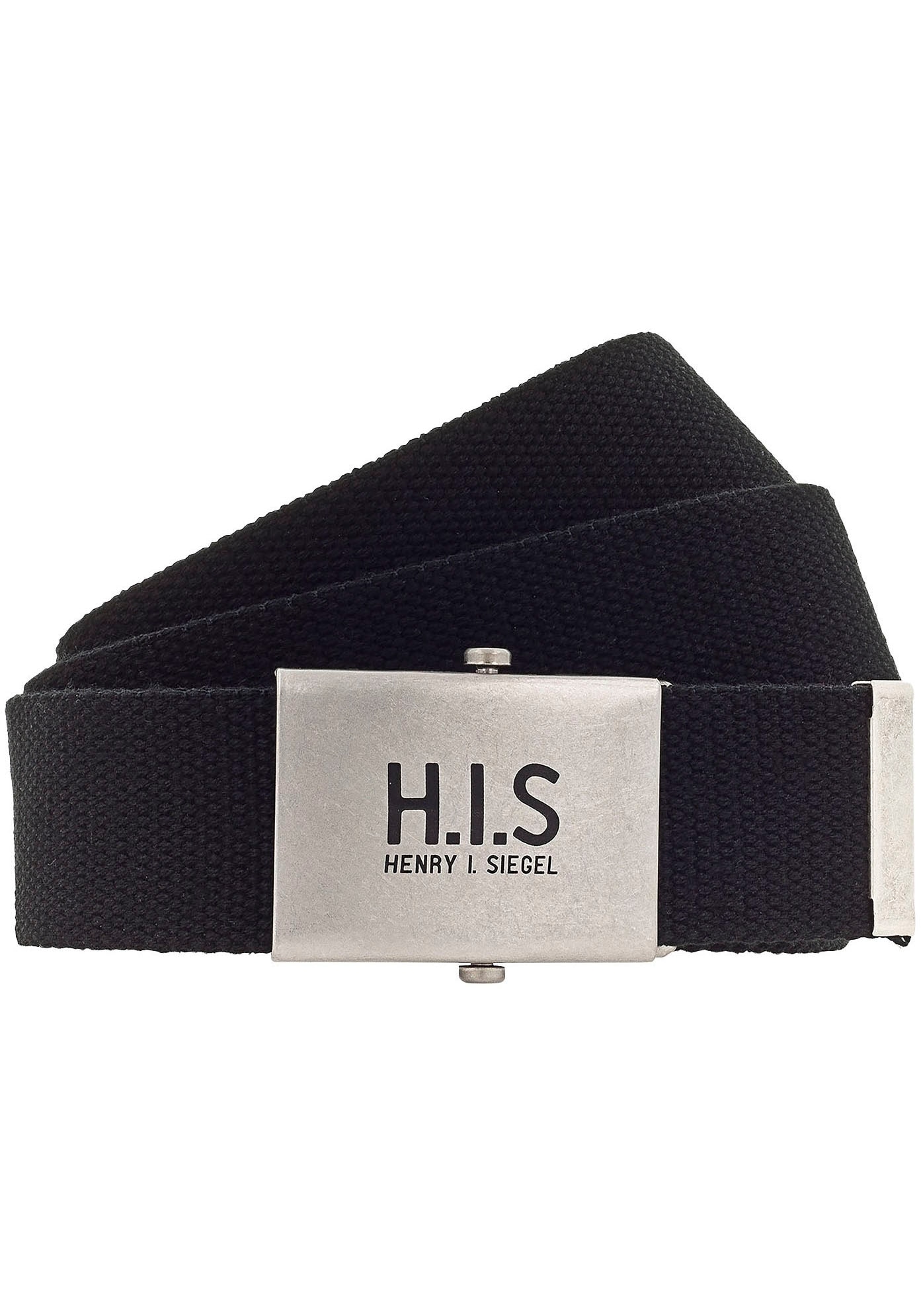 I\'m Koppelschließe Logo Bandgürtel auf der Onlineshop walking mit H.I.S im H.I.S | Stoffgürtel,