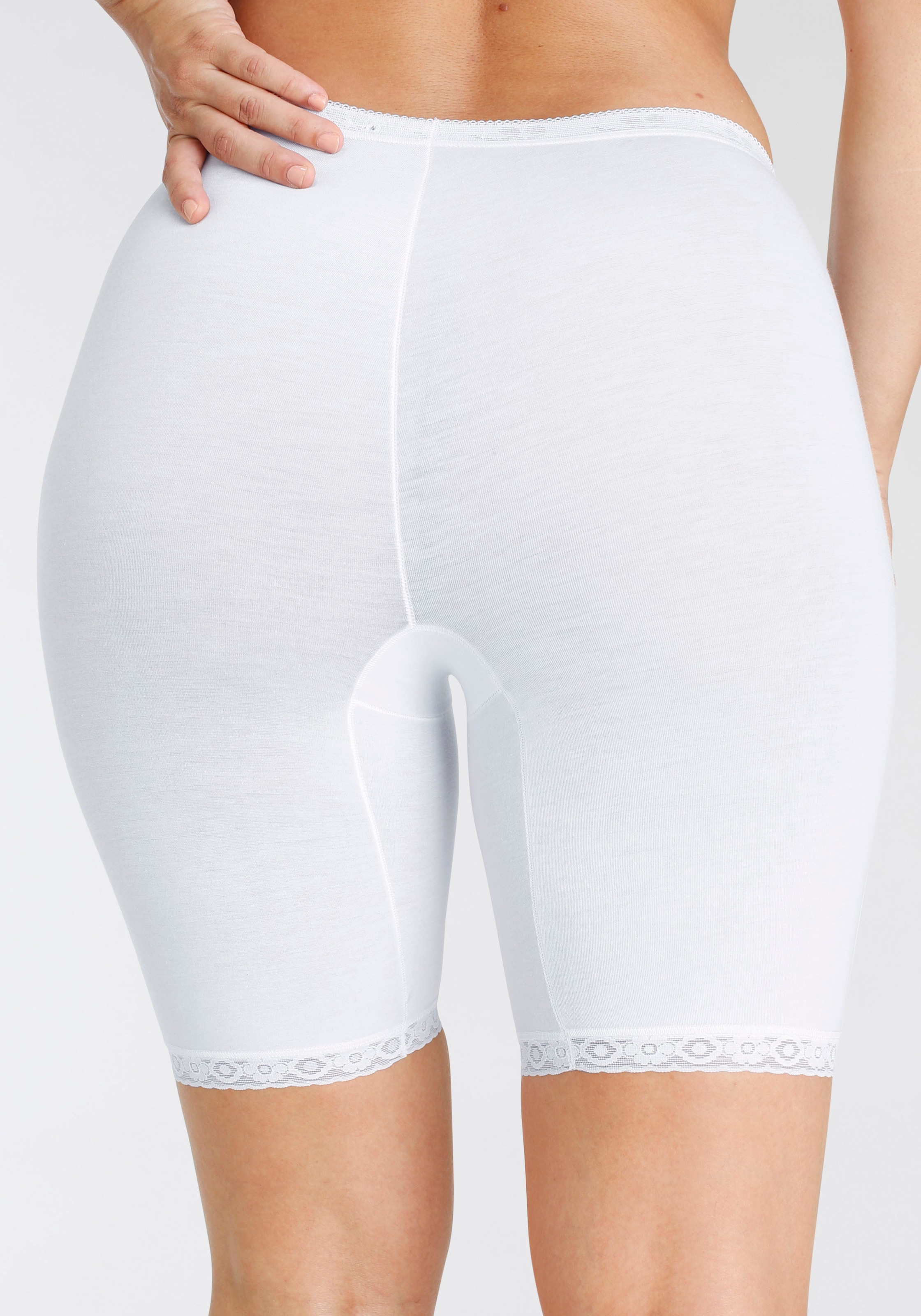 Sloggi Lange Unterhose »Basic +«, (Packung, 2 St.), Long-Pants mit  Spitzenbesatz online | I\'m walking Shop | Lange Unterhosen