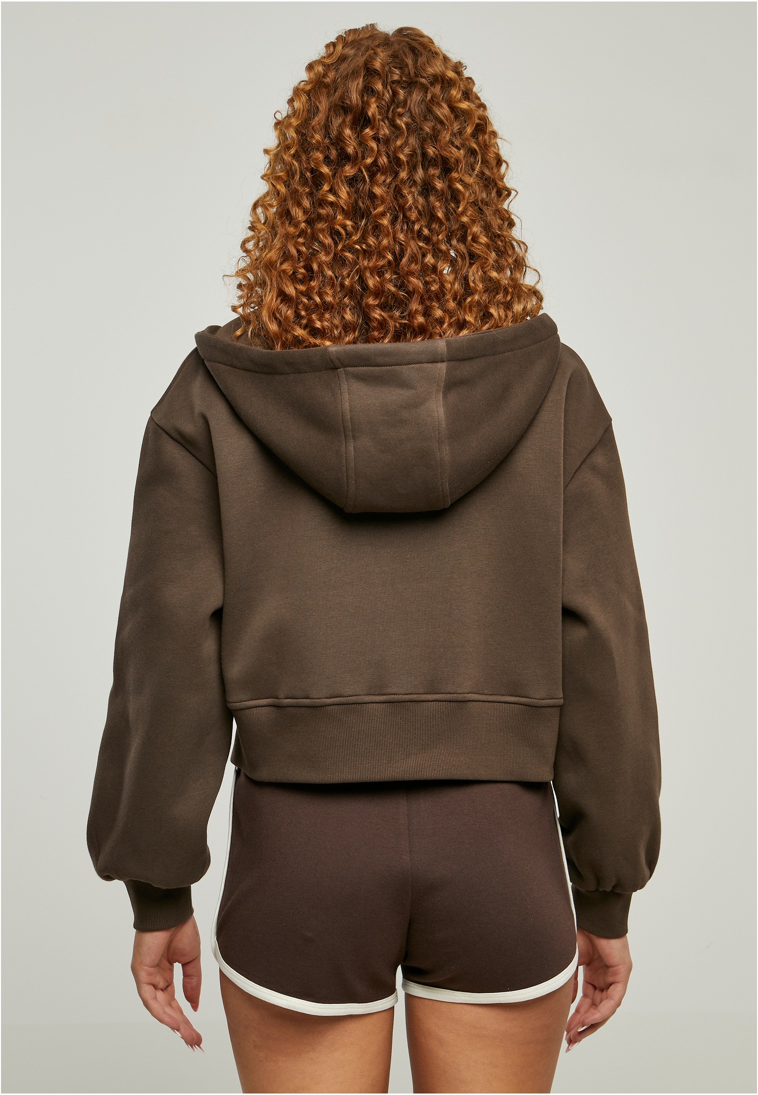| online Ladies »Damen Short Sweatjacke Zip Jacket«, kaufen URBAN CLASSICS I\'m tlg.) walking (1 Oversized