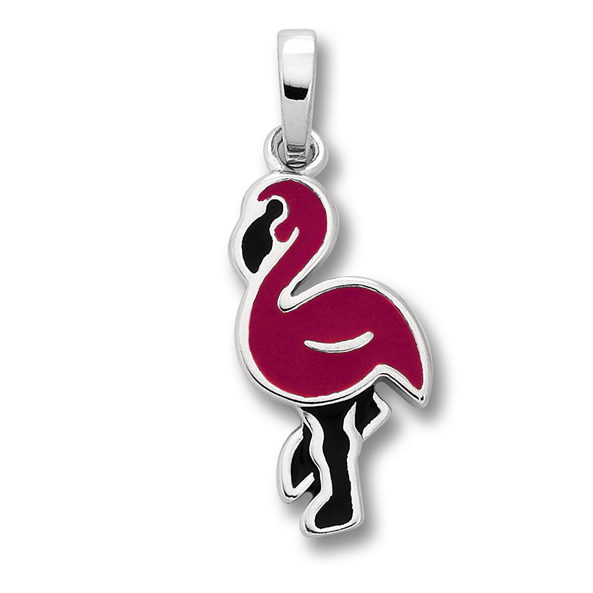 aus kaufen walking ELEMENT mit Silber«, Schmuckset »Flamingo online Anhänger Kette verstellbarer Halskette I\'m 925 ONE mit - Set Anhänger Damen |