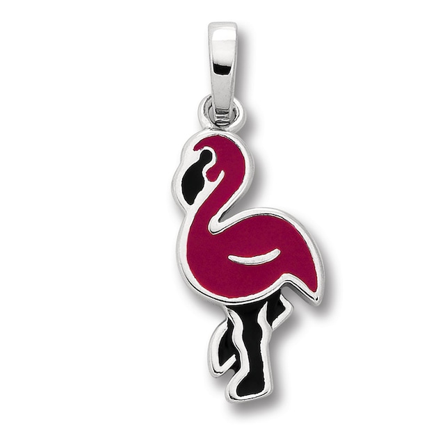 ONE ELEMENT Kette mit Anhänger »Flamingo Anhänger aus 925 Silber«, Damen  Schmuckset - Set mit verstellbarer Halskette online kaufen | I'm walking