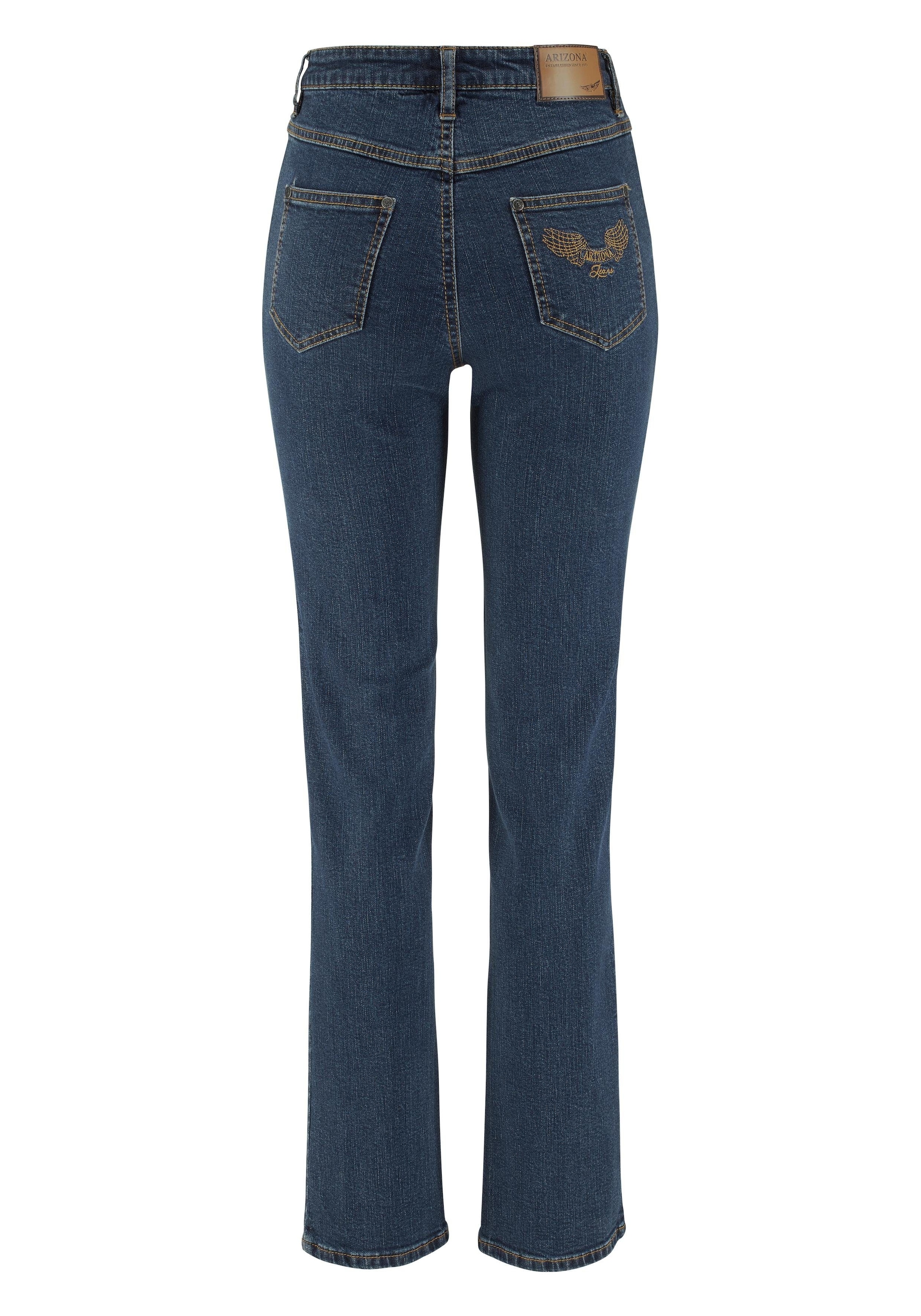 Arizona Gerade Jeans »Comfort-Fit«, High I\'m walking online Waist 