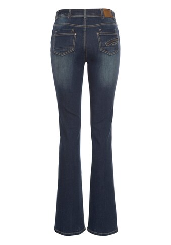 Arizona Bootcut-Jeans »mit Zippertasche«, High Waist kaufen