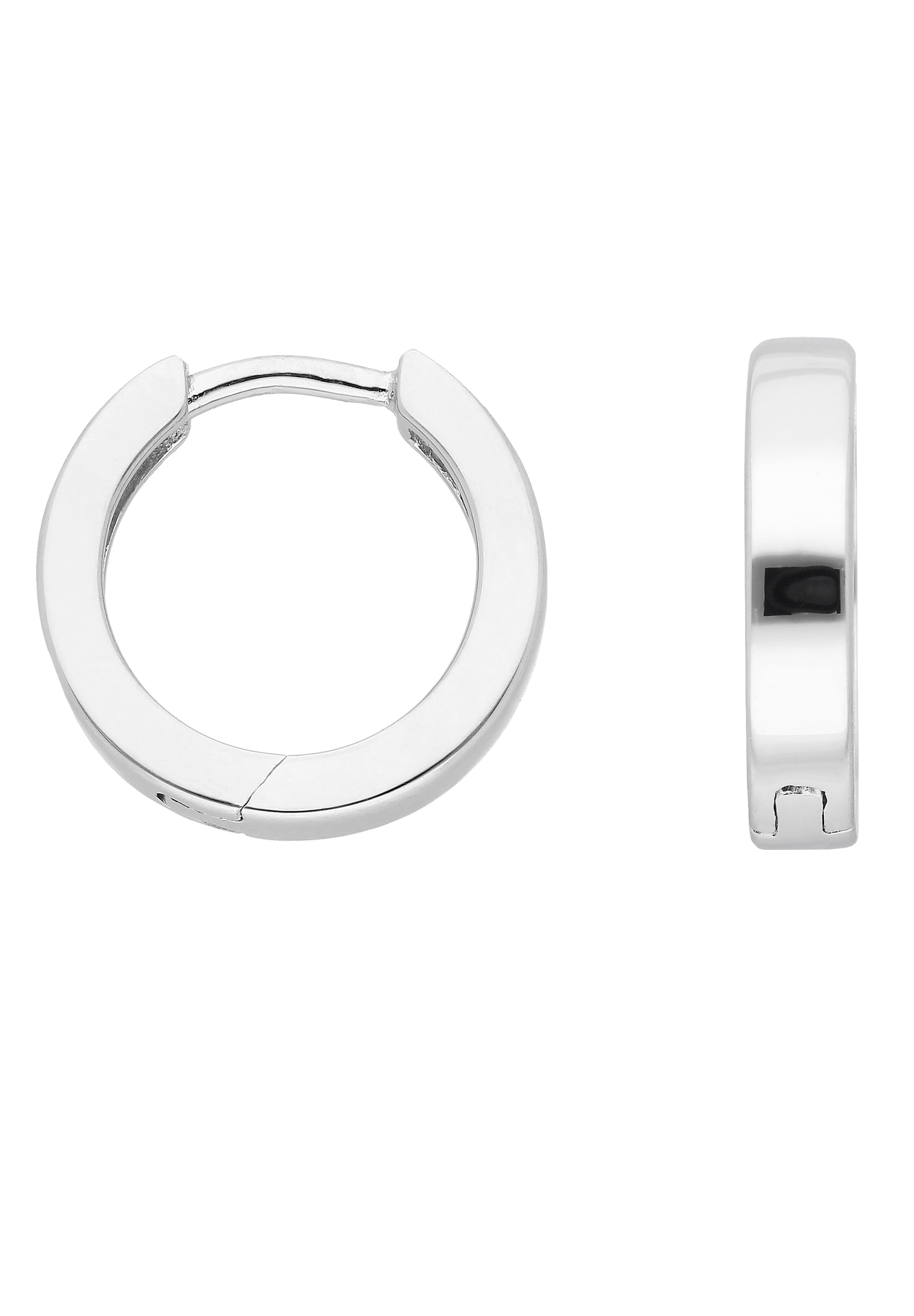 Adelia´s Paar Ohrhänger »925 Silber Ohrringe Creolen Ø 13,5 mm«,  Silberschmuck für Damen im Onlineshop | I\'m walking