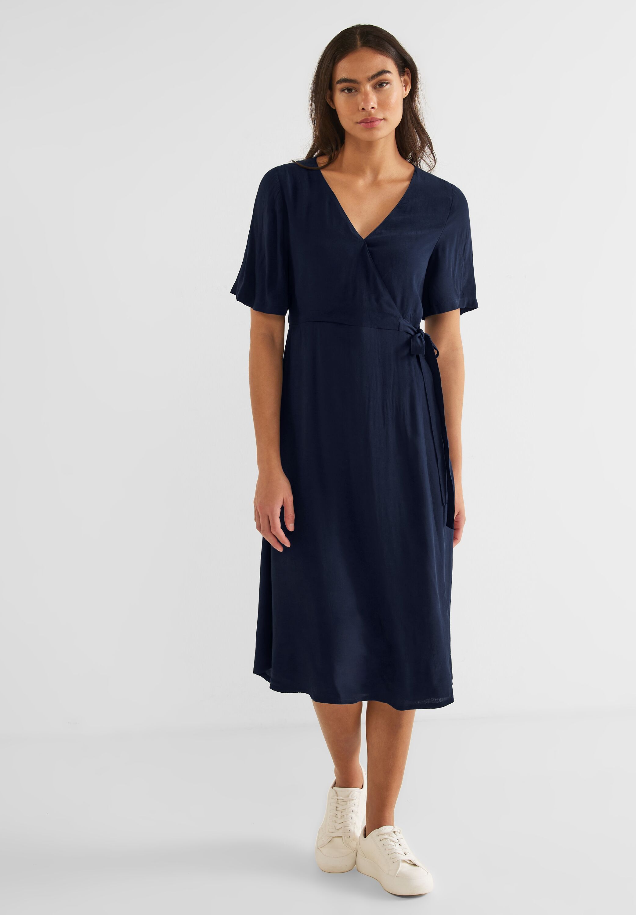 Wickelkleid, aus Viskose